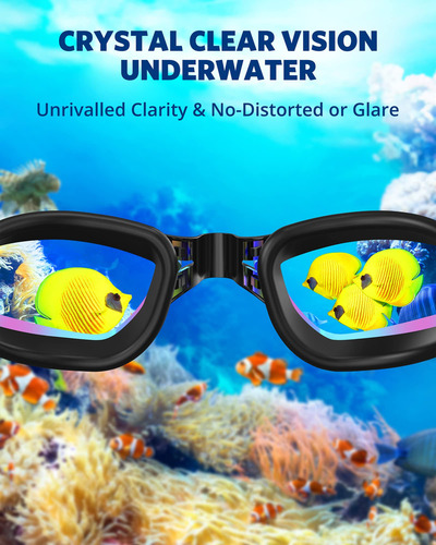 Gafas De Natación Sin Fugas, De Iones Completos, Para Adulto