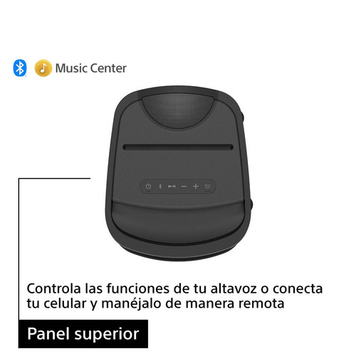Imagen 4 de 11 de Parlante Sony Serie X SRS-XP700 SRS-XP700 portátil con bluetooth waterproof negro 120V/240V