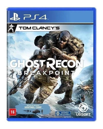 Imagen 1 de 5 de Tom Clancy's  Ghost Rekon Standard Edition Ubisoft PS4  Físico
