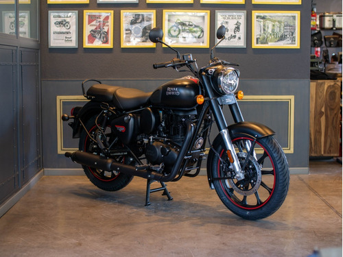 Imagen 4 de 25 de Royal Enfield Classic 350 Dark Stealth Black Disponible Ya