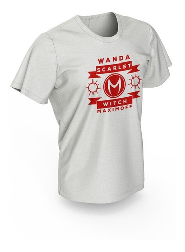 Imagem 2 de 3 de Camiseta Feiticeira Escarlate - Wanda Maximoff - Poliéster