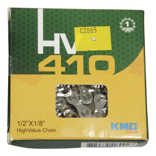 Cadena 1/2 X 1/8 Kmc Hv410 Gris/cafe Caja