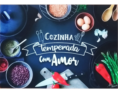 Imagem 4 de 5 de Tabua De Vidro Temperado Para Cozinha Carne Legumes Corte
