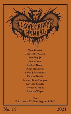 Libro Lovecraft Annual No. 15 (2021) - Joshi, S. T.