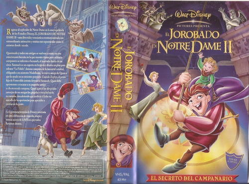 El Jorobado De Notre Dame Ii Vhs Walt Disney