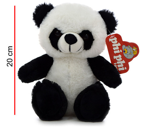 Peluche Oso Panda 20cm Phi Phi Toys 5443
