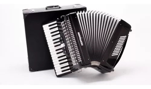 Hoffmann Ta-6034 Acordeon A Piano 60 Bajos-34 Teclas Estuche