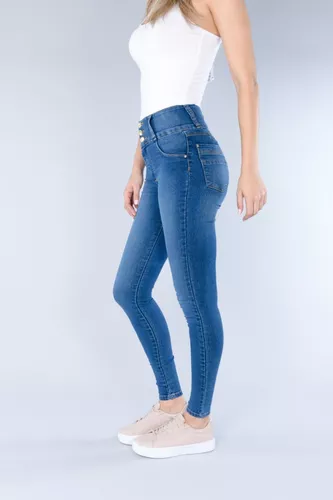 Pantalon Oggi Jeans De Mezclilla Para Mujer Dolly X01942119