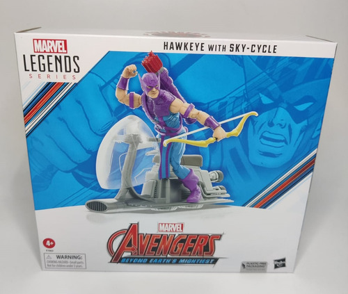 Avengers 60th Anniversary Marvel Legends Hawkeye Sin Abrir