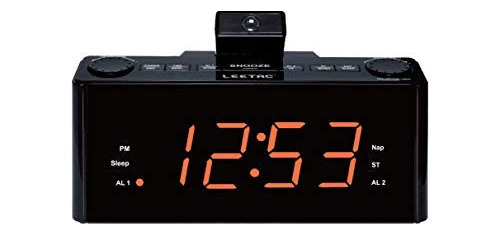 De Radio De Proyeccion Reloj De Alarma 7 Gran Pantalla ...