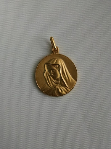 Medalla Oro 10k Virgen Dolorosa # 1115
