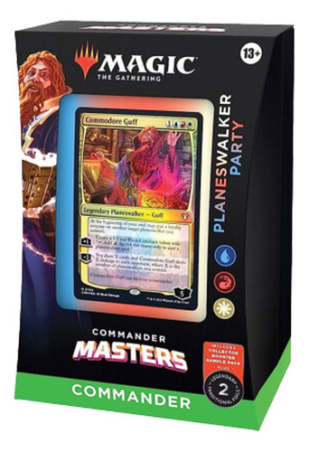 Magic Tg: Commander Masters - Commander Deck En Inglés