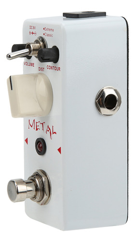 Pedal De Efectos Para Guitarra Eléctrica Heavy Metal Distort