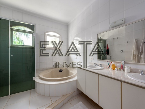 Imagem 23 de 30 de Condomínio Chácara Polaris, Em T: De 8.200,00m²,1.246,11m², Hall De Entrada, Lavabo, Living Para Vários Ambs. Lareira, Home Theater, 5 Dormitórios Sendo 3 Suítes. - Ca00924 - 70749246