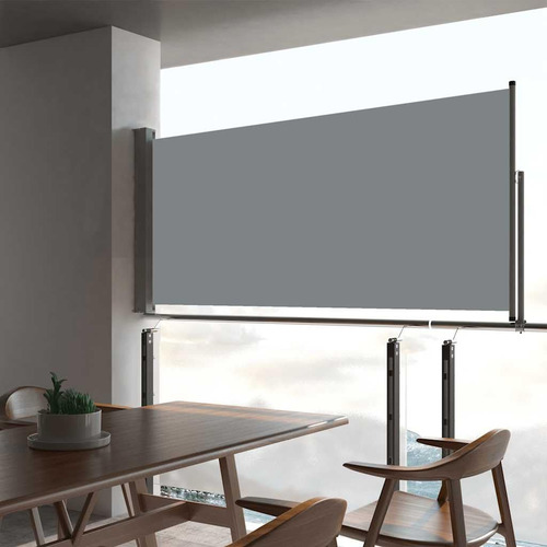 Toldo Lateral Retrátil Vidaxl Para Pátio, Resistente Às