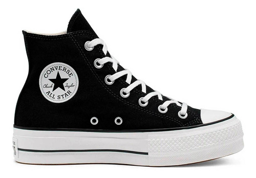 Zapatilla Converse Chuck Taylor Hi Plataforma Mujer Negro