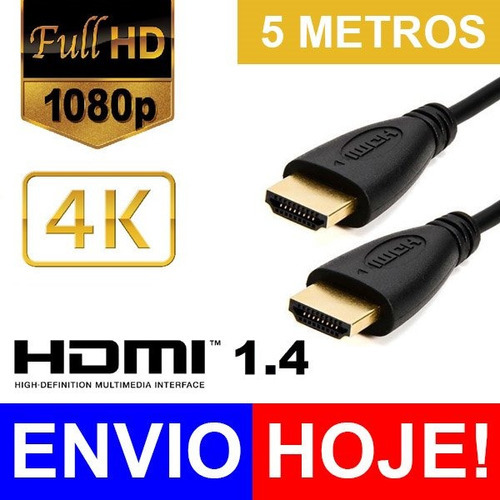 Cabo Hdmi 19 Pinos 1.4v 2m H14-2 Vinik