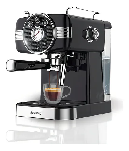 comprar Cafetera Espresso Vintage Suono 1.5 Lts 20bar Espumador