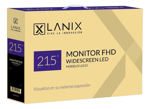 Monitor Lanix Lx215 21.5 Full Hd 1080p Hdmi/vga Con Bocinas
