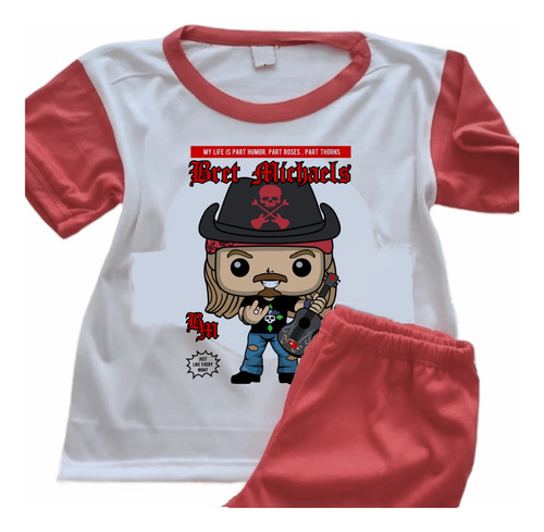 Pijamas Motorhead Heavy Metal Infantiles Estampadas - 7308