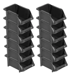 Comprar Kit 12 Gavetas Organizadora Bin N3 Caixa Plástica Parafuso no Mercado Livre
