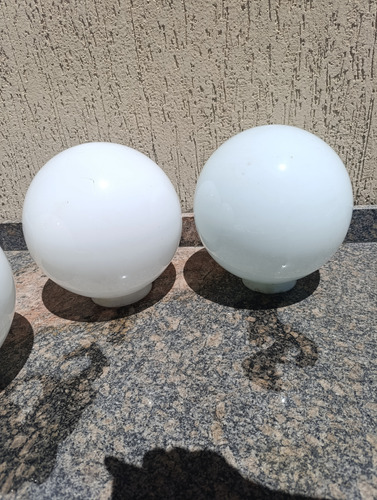 Remate Globo De Vidrio Para Lámpara (Usado)
