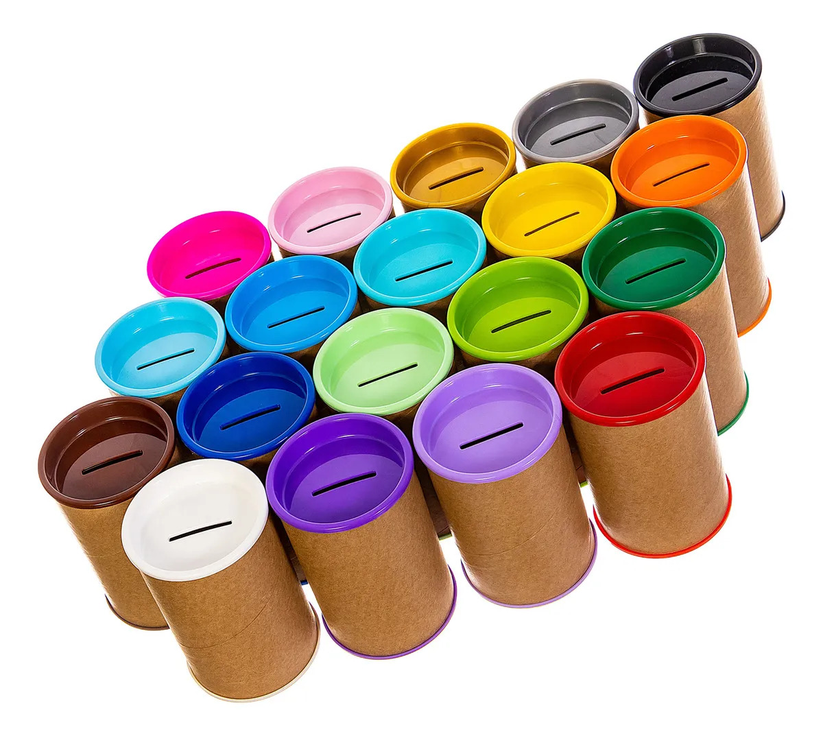 Kit 60 Cofrinhos Para Personalizar. Cor Cores Por Mensagem
