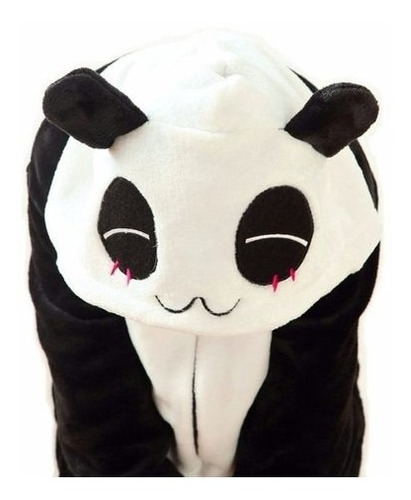 Imagen 1 de 7 de Pijama Oso Panda Kigurumi Kawaii Polar Entero Adulto