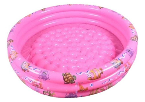 Piscina Inflable Para Bebés 60x22 Cm App Color Rosa 