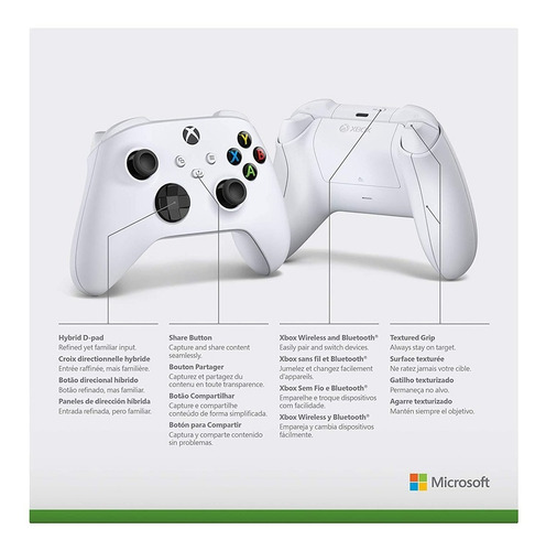 Imagen 4 de 4 de Xbox One Series Robot White - Control