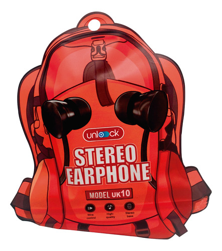 Audífonos Manos Libres Versión Mochila 8 Pzas Colores Var.