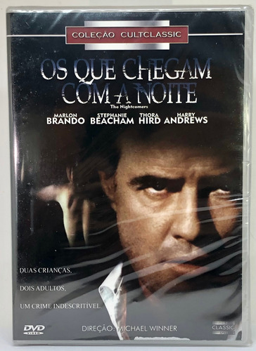 Dvd Os Que Chegam Com A Noite - Marlon Brando - Original 