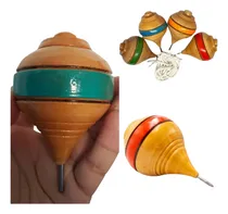 Comprar Trompo De Madera Juegos Grande Juegos Clasicos Retro