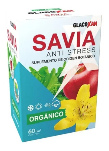 Savia Anti Stress Botanico Glacoxan 60cc