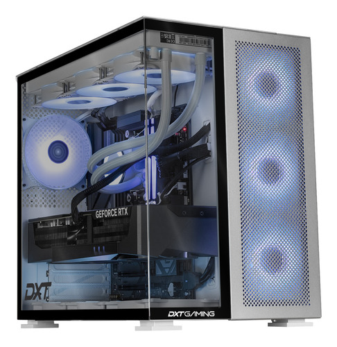 Pc Gamer Dxt Gaming Geforce Rtx 5090 Amd Ryzen 7 9800x3d 64gb Ddr5 Ssd 2tb Sistema Liquido Wifi Titan T5 Silver