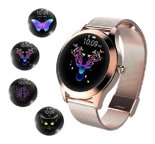Reloj Inteligente Mujer  Kw10 Smartwatch Women  Pulsera 