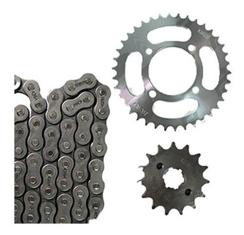 Kit Sprocket F100 Cadena Reforzada 428h-126l 38t/15t Rt-200