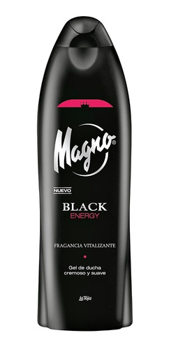 Gel De Ducha Magno Black Energy X 650 Ml La Toja