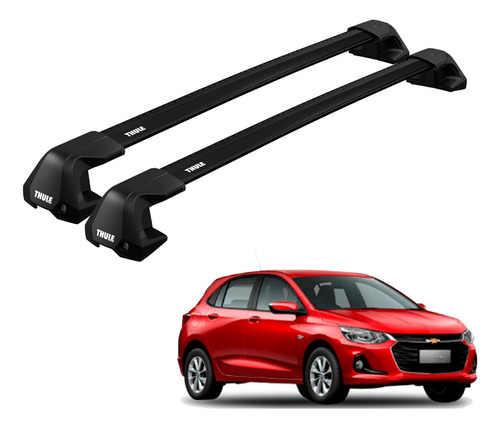 Rack Thule Nova Wingbar Edge Preta Novo Onix Hatch 19 20 21 