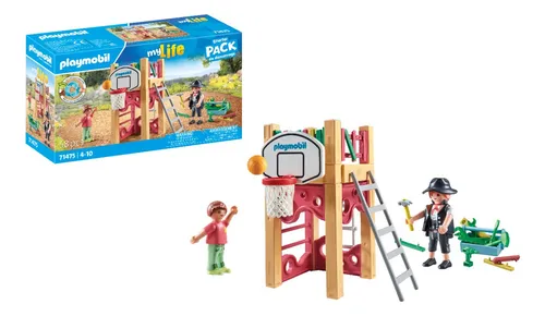comprar Playmobil Starter Packs Carpintera Con Torre De Juegos 71475