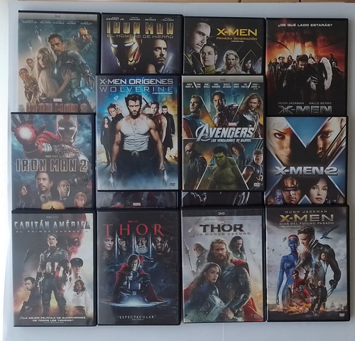 Dvd The Avengers- X-men - Varias- Originales- Impecables