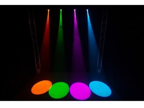 Imagen 4 de 5 de Cabezal Movil Led Spot Led 30w C/aro Led Pro/ Fiesta Disco