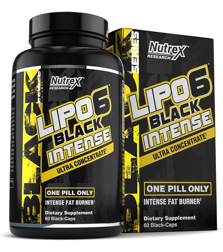 Lipo 6 Black Intense Nutrex Usa
