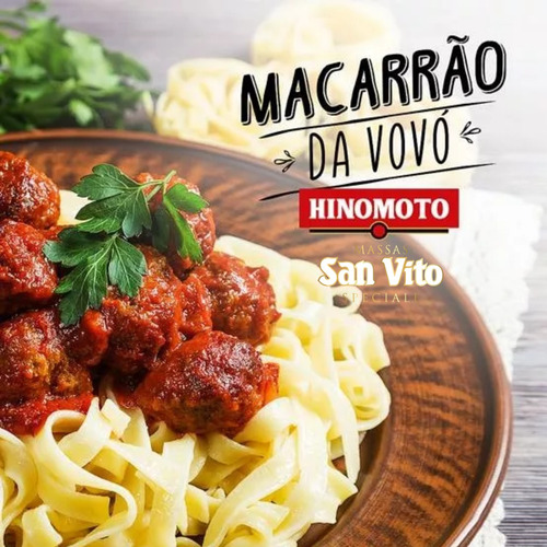 Macarrão Talharim Caseiro San Vito Caixa Com 20 Un De 500 Gr