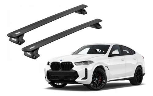 Barras Thule Bmw X6 20- Ra / Wingbar Evo Black