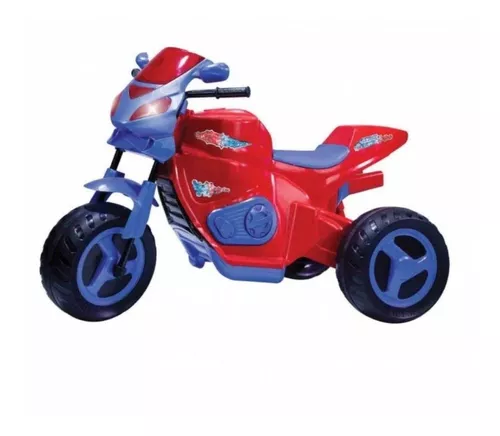 Moto Motoca Elétrica Infantil Menino Menina Max Vermelha