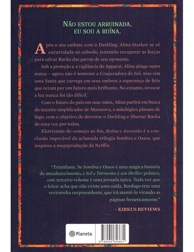 Ruína E Ascensão: Volume 3 Da Trilogia Sombra E Ossos