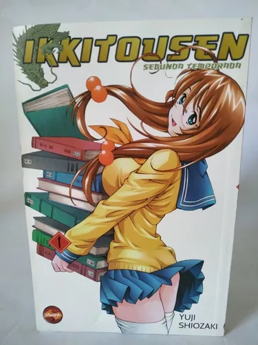 ikkitousen segunda temporada Volumes (1,2,3,4,5,6) valor unitário - Mangá