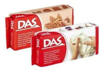 Comprar Masa Cerámica Fría Sin Horno Blanca Y Terracota 1\u002F2 Kg - Das