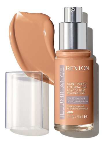 Revlon Illuminance Skin-caring Base De Maquillaje C/ácido H Tono Brule 409